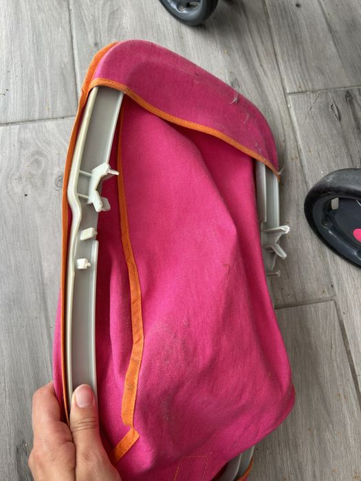 Wozek smoby quinny 2w1 rozowy dla lalek