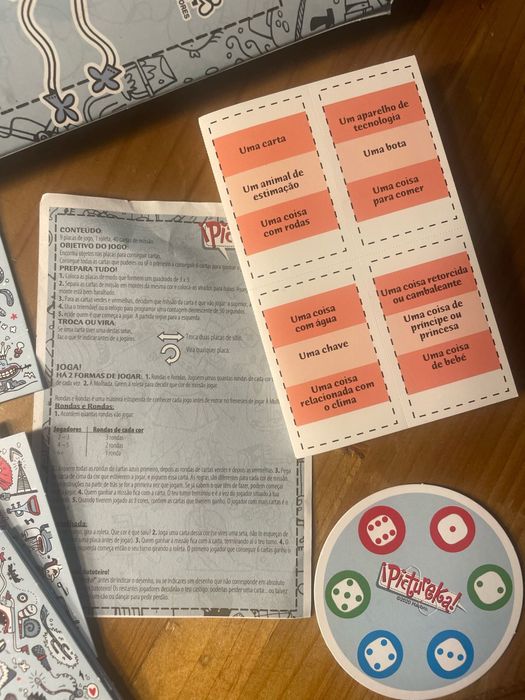 Jogo de Tabuleiro Pictureka Burger King 2020