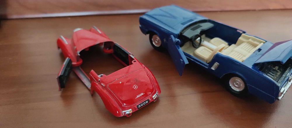 Mercedes Mustang Peugeot model 1/34 do renowacji