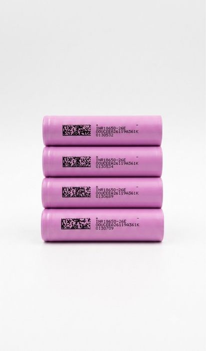 Акумулятор літій-іонний 16мОм, DMEG INR18650-26E 2600mAh