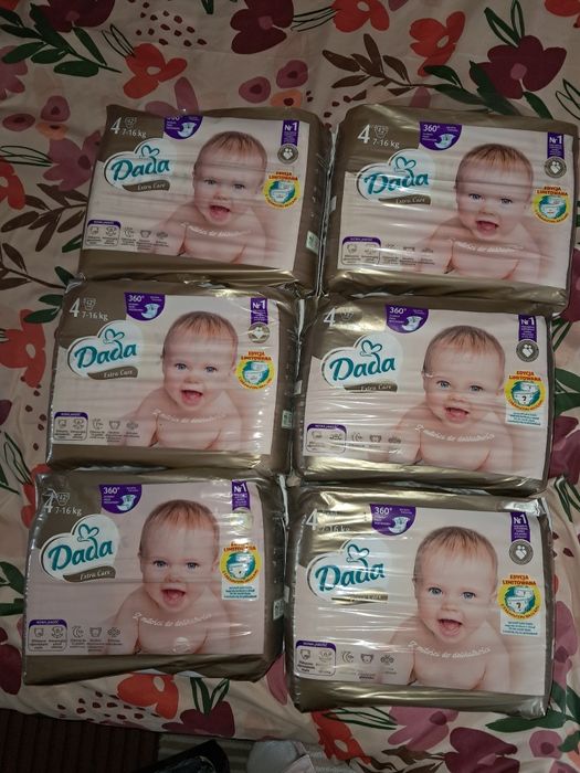 Pampersy dada rozmiar 4