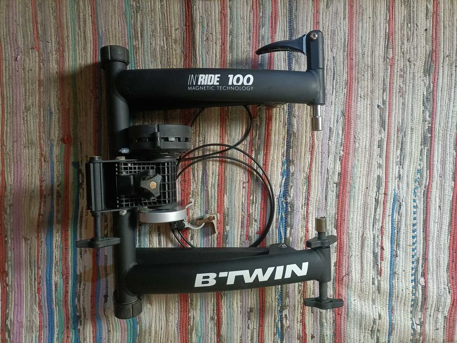 Rolo de treino de bicicleta B'Twin InRide 100
