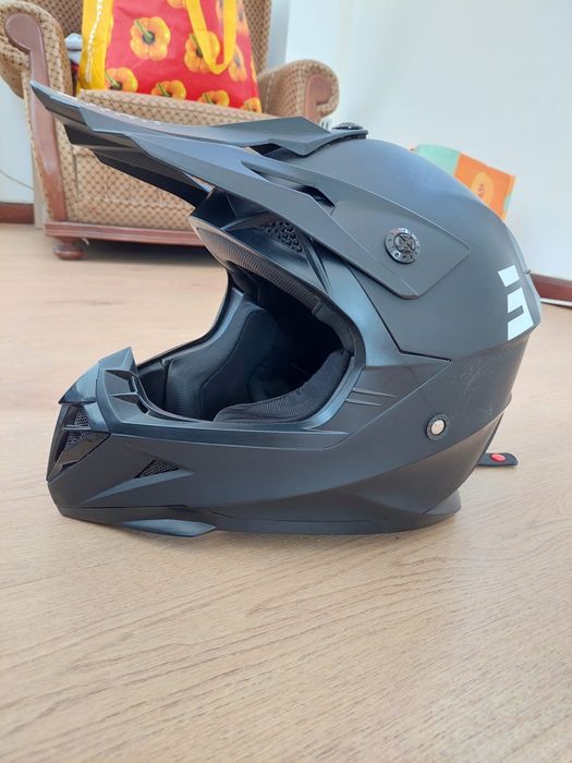 Capacete preto matte da Shot