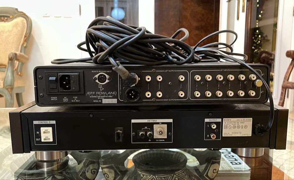 Conjunto High-End Sony TA-F730ES + Jeff Rowland Consonance