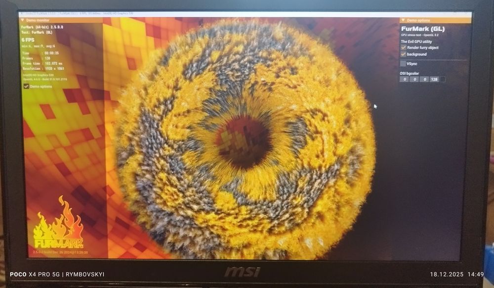 MSI GT72  дисплей в зборі.