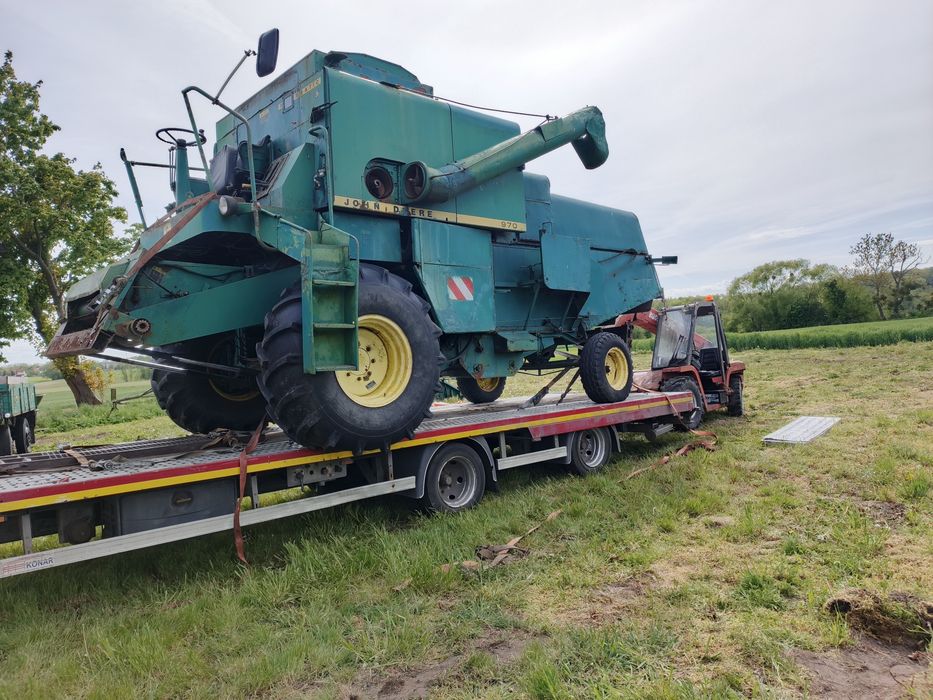 kombajn John Deere 970 na części