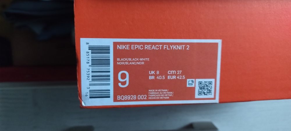 Buty Nike epic react 42