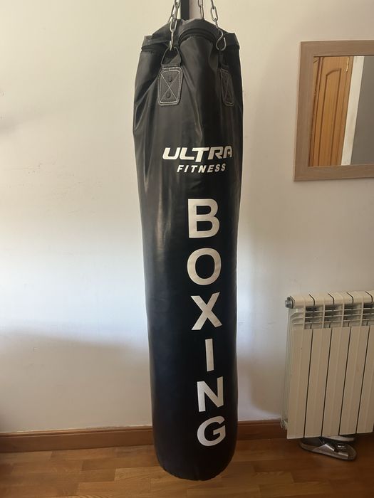 Saco de boxe + Suporte elevações