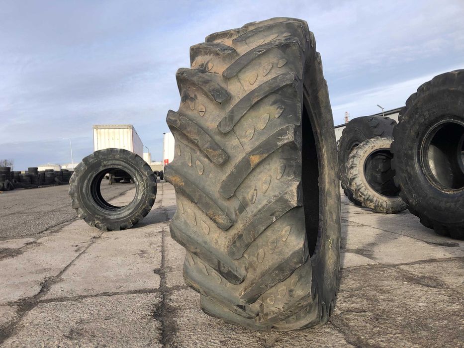 480/70r34 Opona Używana Radialna Kleber Fitker 60% Bieżnika