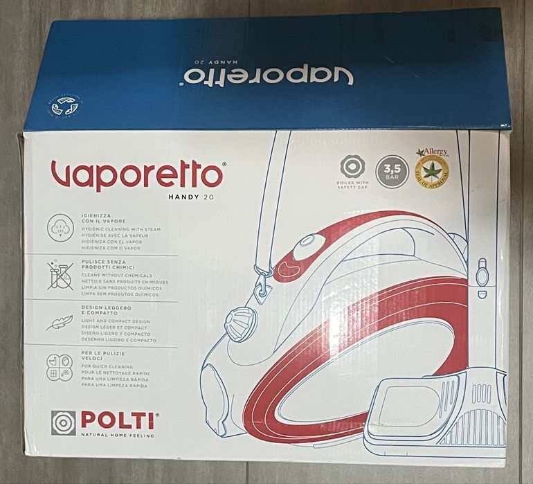 Maquina Limpeza a Vapor Vaporetto Handy 20