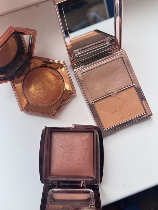 Палетка hourglass кінь пудра румʼяна хайлайтер dior fenty румʼяна charlotte tilbury бронзер Patrick ta