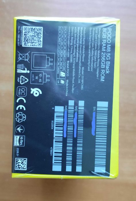 Смартфон POCO M8 5G (Global Version) 8GB 256GB Black