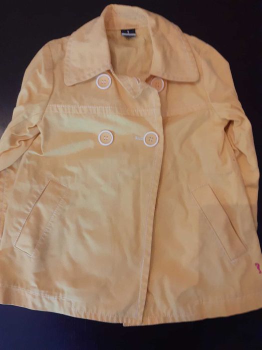 impermeável amarelo "muito estilo" - 4-5 anos