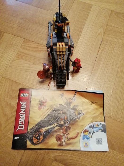 LEGO Ninjago 70672 Motocykl Cole'a