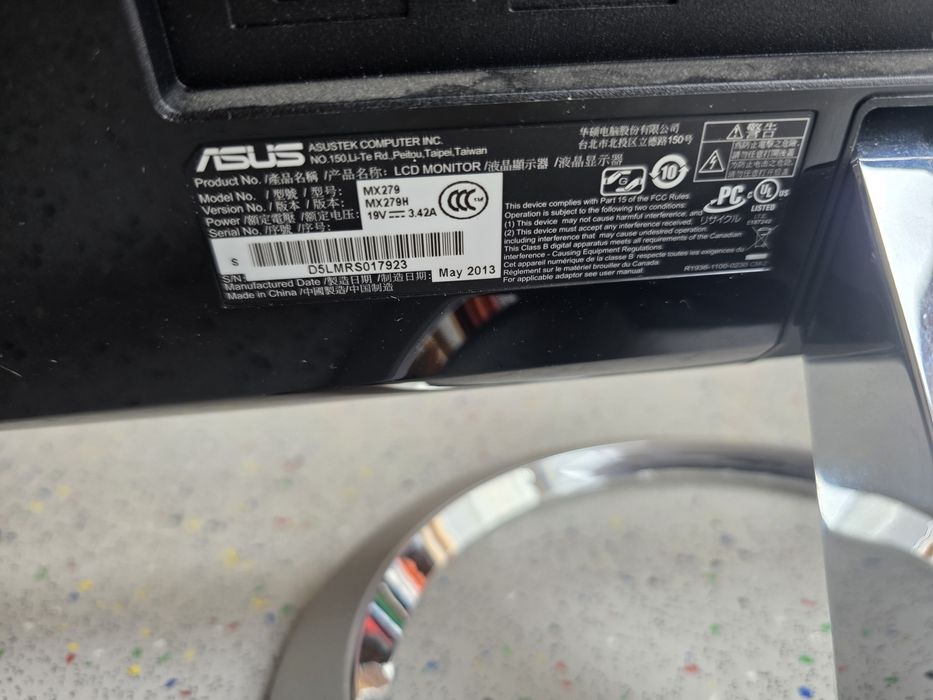 Monitor 27 polegadas Asus