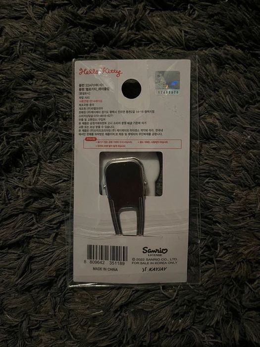 Hello Kitty Sanrio duża spinka do włosów