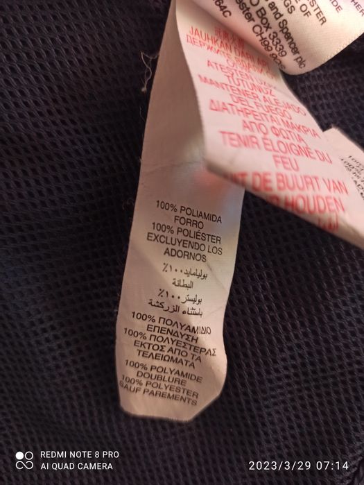 Kurtka chłopięca M&S Indigo