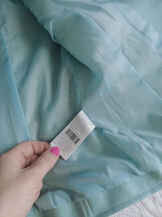 Miętowa ramoneska Mohito 34 nowa