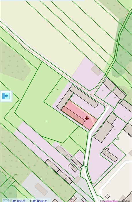 Garaże, hala. Utwardzony plac 1100 m2