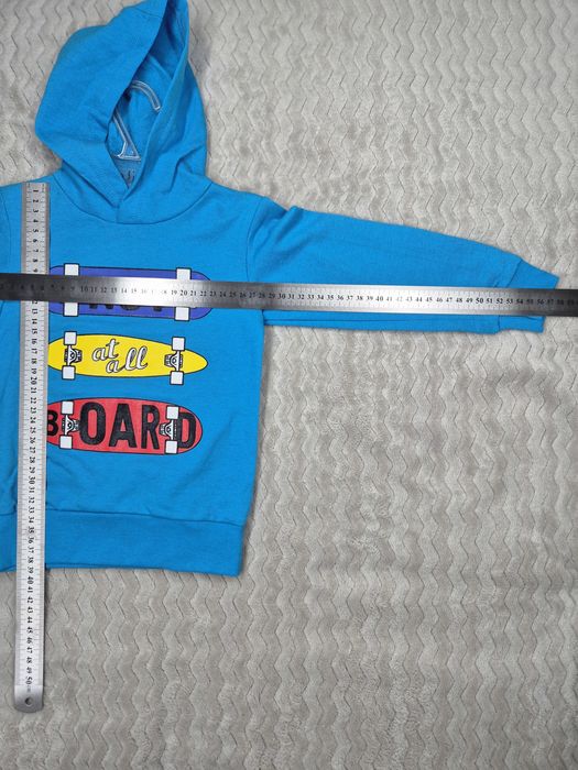 Тепле дитяче худі з капюшоном, яскраве, 3–5 років