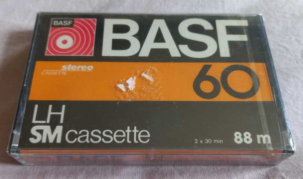 Cassete audio Basf Philips Maxell TDK Seladas