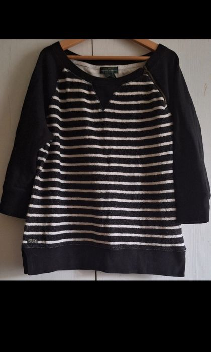 Bluza Ralph Lauren czarna w paski rozmiar S