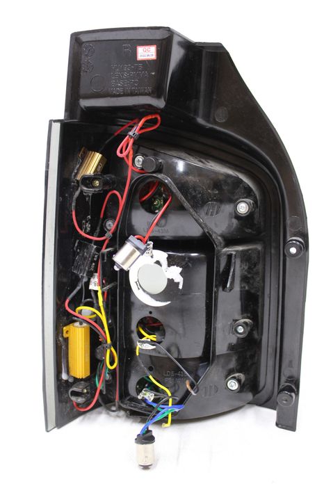 Lampy światła tył tylne VW T5 03-09 TRANSPORTER Drzwi LED TUNING Black SMOKE Tuning