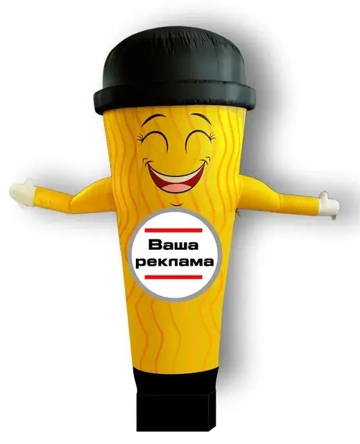 Надувні рекламні фігури, рукомахи 2м з підсвіткою