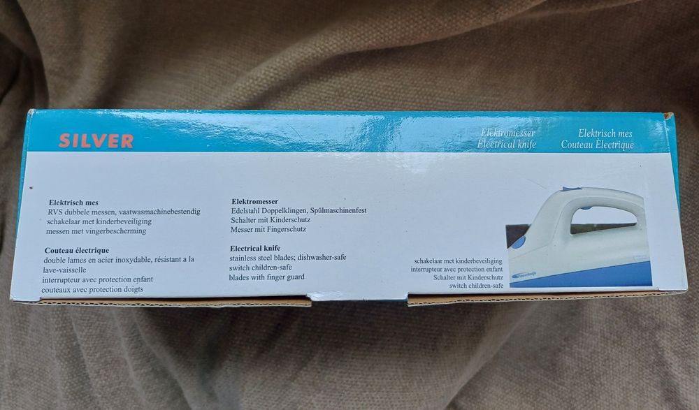 Faca elétrica com lâmina dupla NOVA