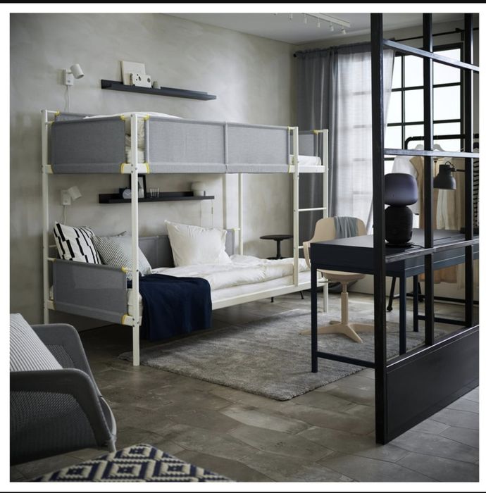 URGENTE – Beliche IKEA VITVAL + 2 Colchões | Só 150€