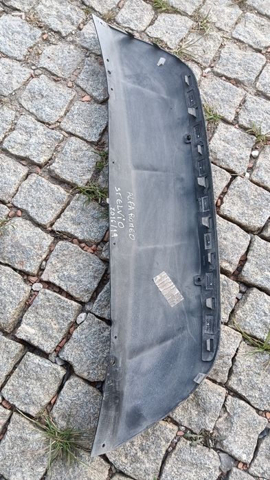 Difusor de parachoques Alfa Romeo stelvio de 2017