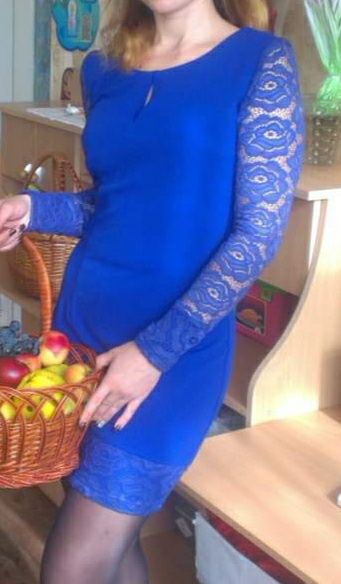 Продам синє плаття