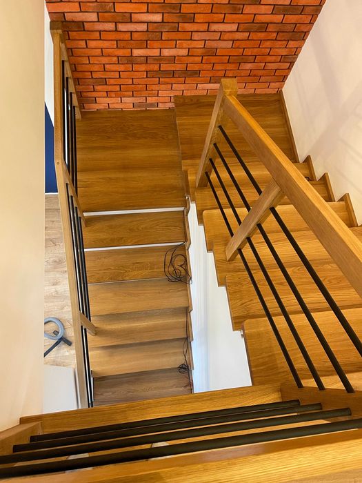 Deski dębowe, suche, trepy, stopnie gotowe