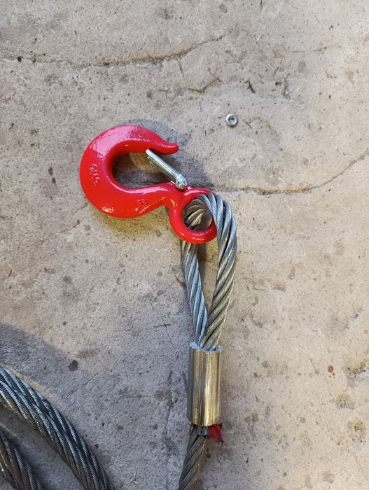 Nowa lina stalowa 16 mm