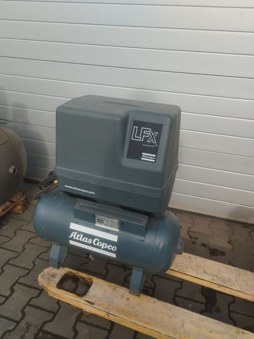 Sprężarka kompresor atlas copco LFX  bezolejowy,