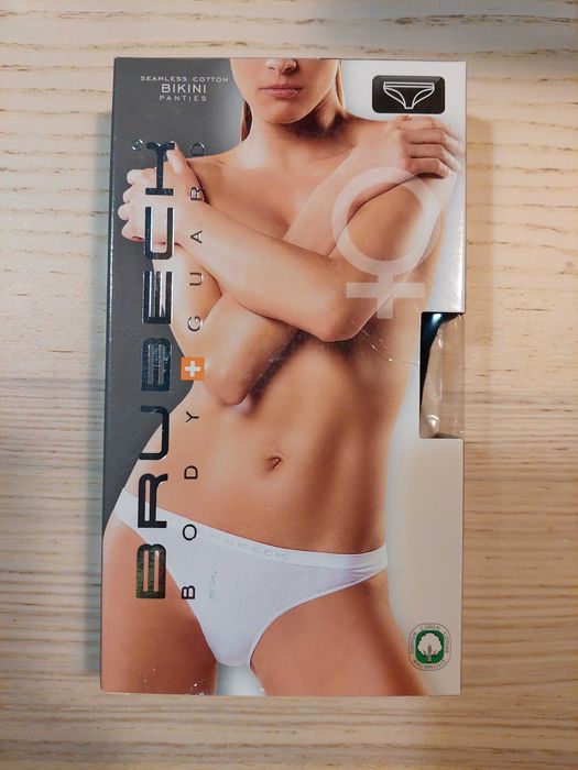 Brubeck majtki damskie typu bikini czarne roz. S