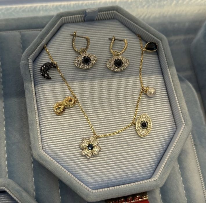 Набір Symbolic Swarovski кулон та  сережки