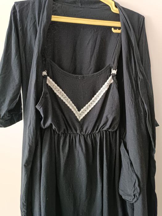 Комплект у пологовий будинок халат і нічна сорочка 46-48