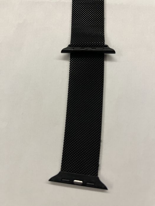 Vendo 2 Braceletes Milanesa em Aço Preto / 44 - 45 - 46 - 47 - 49