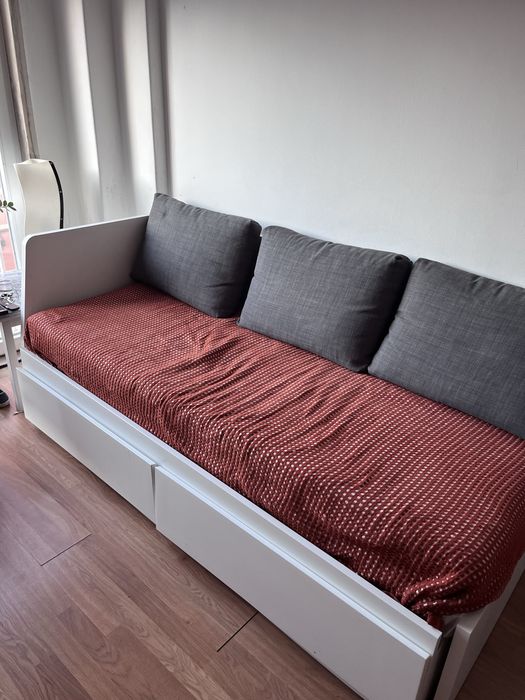 Cama dupla ikea modelo Flekke