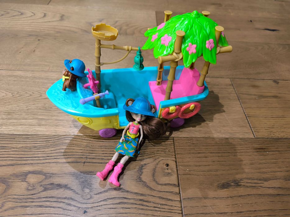 enhantimals małpka zestaw