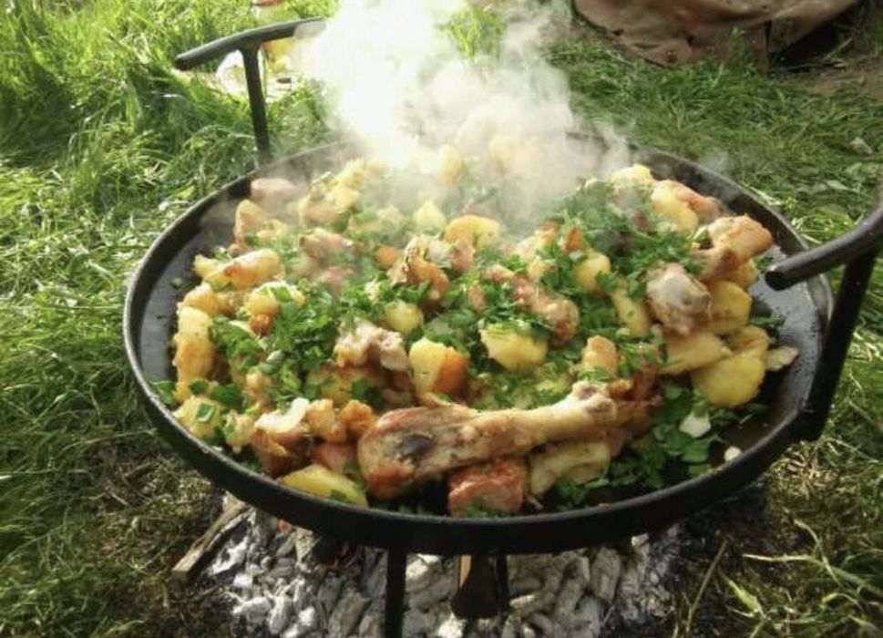 Розпродаж! Сковорода із диску борони мангал! 40, 50 см Из диска бороны