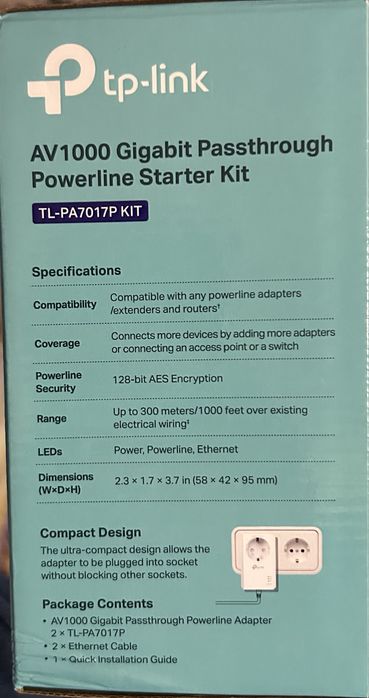 TP Link AV 1000 extensor Wifi