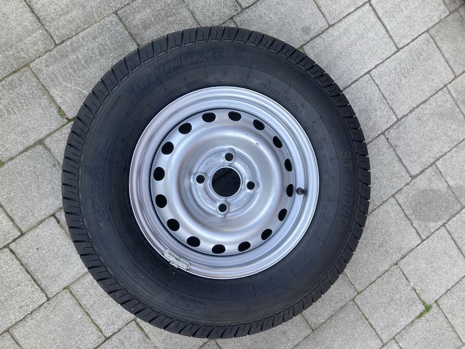 4x100 Przyczepa Kempingowa Hobby Laweta Koło Zapasowe 4,5Jx13 Kargomax