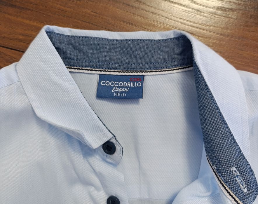 Koszula elegancka chłopięca 146 cm Coccodrillo