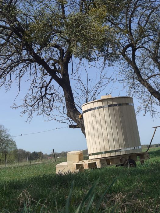 Beczka do morsowania schladzania po saunie