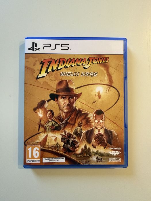 Indiana Jones Wielki Krąg PS5 PL Stan BDB