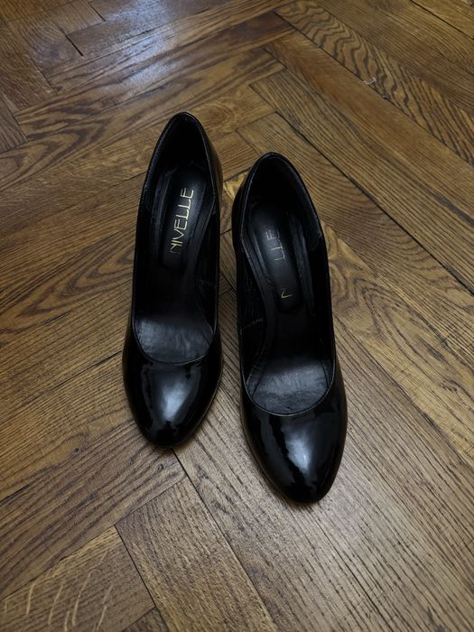 Туфлі на випускний свято шкіряні