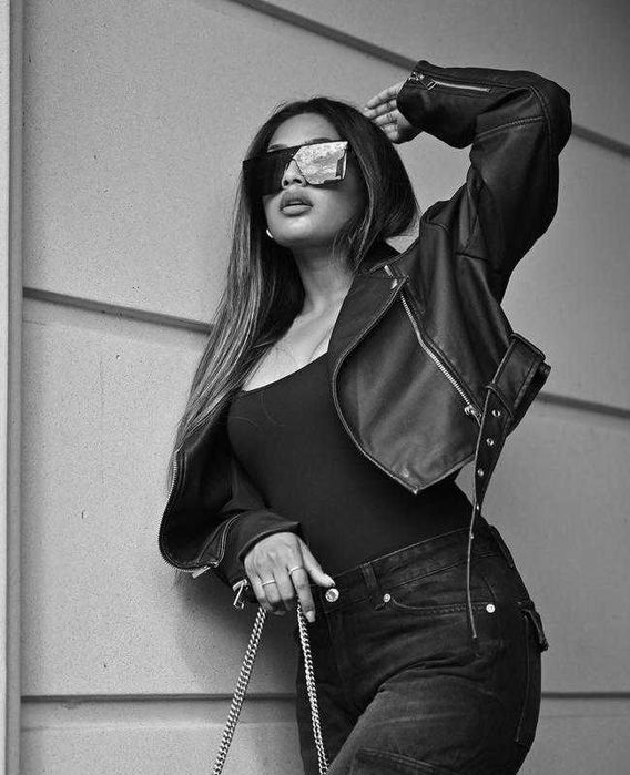 Zara  из єко кожи l