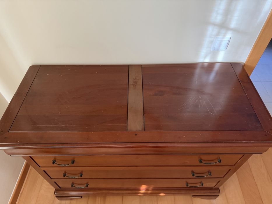 Comoda de Quarto com Mesas de Cabeceira